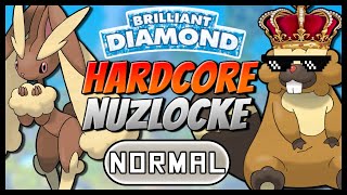 Pokemon Brilliant Diamond  Normal Types Only  Hardcore Nuzlocke [upl. by Woodruff]