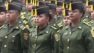 Graduación de la Escuela Militar de Clases de Sanidad [upl. by Einnep]