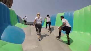 Insane Inflatable 5k  A Corrida Insana em Brasília [upl. by Sardse983]