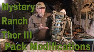 The Mystery Ranch Thor III Modifications [upl. by Keyte]