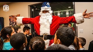 BTV Santa DT surprises Boys amp Girls Clubs at holiday party [upl. by Aihsem850]