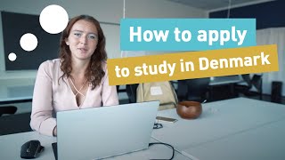 How to apply on wwwoptagelsedk  by Business Academy Aarhus Denmark [upl. by Ledba26]