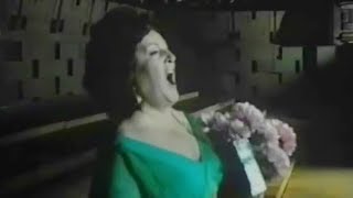 Birgit Nilssons shocking high note finale  Wien Wien nur du allein  1975  LIVE footage [upl. by Cynera]