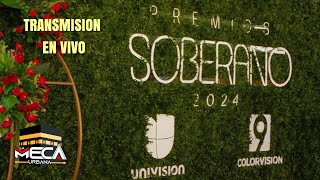 ALFOMBRA ROJA PREMIOS SOBERANO 2024  TRANSMISON EN VIVO [upl. by Akoyn]