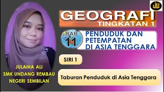 Geografi Tingkatan 1 Bab 11 Penduduk amp Petempatan di Asia Tenggara [upl. by Leifer]