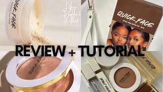 QUICK FACE ONLY SEVEN STEPS by Ayanda and Lungile Thabethe review and first impressions [upl. by Isnam855]