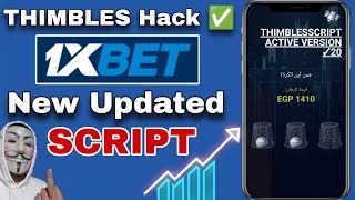 Thimbles Script 1xbet New 🎱  Thimbles Hack 1xbet Script 100 💥 [upl. by Bette]