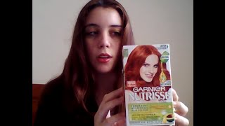 Garnier Nuttrise Copper Passion Review No Bleach [upl. by Nahtal857]