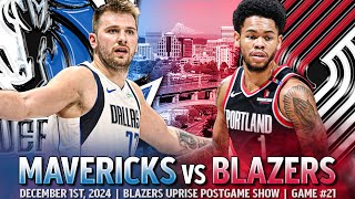 Portland Trail Blazers vs Dallas Mavericks Recap  Highlights  Blazers Uprise Postgame Show [upl. by Ainevul]