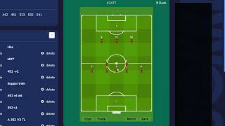 523 Tactic win for all match  Sokker Manager Sokkerorg [upl. by Rumit]