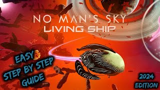 No Mans Sky Living Ship Guide Episode 1 Void Egg Search 2023 [upl. by Allemrac270]