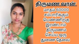 RAAGINI 36  60000 INCOME  second marriage  second marriage tamil  TMS439 [upl. by Aznola]