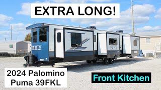 Crazy Long Destination RV 2024 Palomino Puma 39FKL [upl. by Vod]