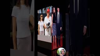 Couple Donald Trump ytangan short shorts melaniatrump donaldtrump trumpswife melania trump [upl. by Idelle]