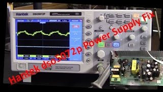 Hantek dso5072p Power Supply Fix [upl. by Yrgoerg997]