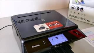 Canon Pixma TS 8050 TS 8051 Multifunktionsdrucker [upl. by Fink]