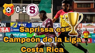 Resumen Saprissa vs Herediano La Final Saprissa Campeón 2022 Liga Costa Rica [upl. by Drooff]