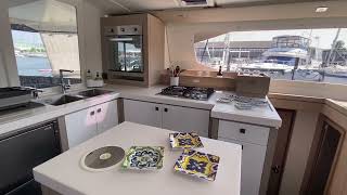 Fountaine Pajot 2021 Saona 47 5 cabin L’Amitie Interior Walk Through [upl. by Audwen628]