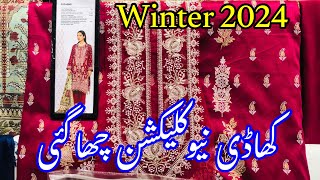 Khaadi New Collection 2024  Khaadi Winter Collection 2024  Khaadi 3pc suit khaadisale [upl. by Lucio]