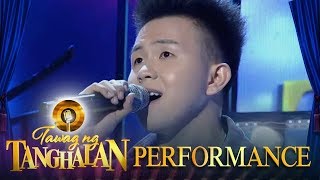 Tawag ng Tanghalan Karl Zarate  Kahit Kailan [upl. by Eldreda]