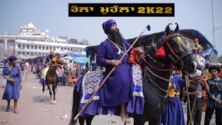 Hola Mohalla Highlights 2022  ਹੋਲਾ ਮਹੱਲਾ ੨੦੨੨  National Video  Sri Anandpur Sahib [upl. by Annawak314]