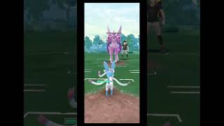 Pokemon Go battle no8 pokemon pokemongo mobilegame [upl. by Ojeitak]