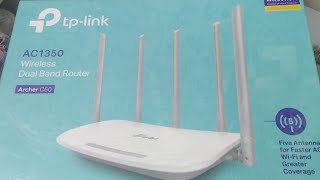 TpLink AC1350 Dual Band Router [upl. by Eiclehc544]