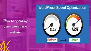 How To Speed Up Your WordPress Website in Tamil [upl. by Elihu]