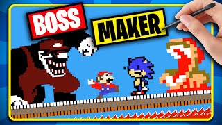 Mario Boss and Enemy Maker  NEW Incredible update for Mario Multiverse [upl. by Fay]