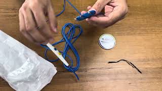 How to use ESU pencil unboxing and demo of esu cautery pencil by Otica for Electrosurgical Cautery [upl. by Arocal]