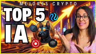 🏆TOP 5 criptomonedas IA Inteligencia Artificial 2024 [upl. by Apur]