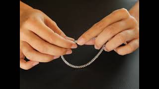 BAUNAT  How to open and close your tennis bracelet [upl. by Adlin]