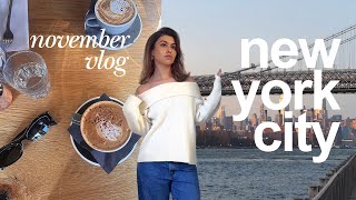 New York City in November vlog [upl. by Erfert318]