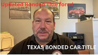 Updated Bonded VideoHow to do a bonded car title in Texas flippingcars cardealer entrepreneur [upl. by Anchie]