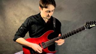 Orange Jam Guthrie Govan backing track  Solo by Vladimir Shevyakov [upl. by Mauro]