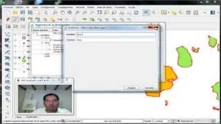 Curso QGIS Cl3  Modo edicion de archivos vectoriales [upl. by Chrysa650]