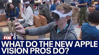 What do the new Apple Vision Pros do [upl. by Weidman]