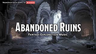 Abandoned Ruins  DampDTTRPG Music  1 Hour [upl. by Adnauqaj671]