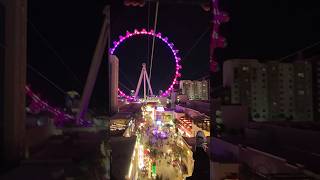 Flying High in Vegas The Ultimate Fly Linq Zipline Adventure [upl. by Rellek373]