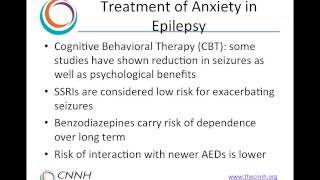 Behavioral and Psychiatric Problems Associated with Epilepsy [upl. by Danica835]