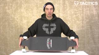 Landyachtz Switch 37 Inch Drop Platform Complete Longboard Review  Tacticscom [upl. by Isewk378]