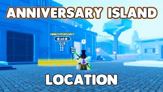 How To Find Anniversary IslandAnniversary Dungeon Location ROBLOX GPOGrand Piece Online [upl. by Olim]