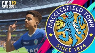 FIFA 19 MACCLESFIELD TOWN RTG CAREER MODE  1 STARTED FROM THE BOTTOM [upl. by Christoph]