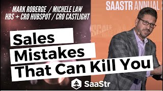 Sales Mistakes that Can Kill Your SaaS Business amp How to Avoid Them [upl. by Annahvas]