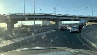 Border crossing from Mexicali ti Calexico through SENTRI lane utilizing west Port of Entry [upl. by Ameg]