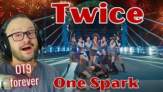 OT9 forever TWICE quotONE SPARKquot MV reaction [upl. by Fugere807]