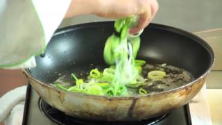 A Parsley amp Leek Cream Sauce  Delicious Recipes amp Kitchen Skills [upl. by Solon942]