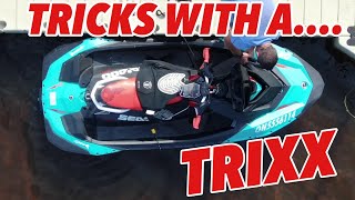 DOING “TRICKS” WITH A SEADOO SPARK TRIXX [upl. by Napra]