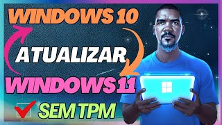 Como Atualizar do Windows 10 para Windows 11 23H2  Sem compatibilidade e Sem Perder os Arquivos [upl. by Laynad]