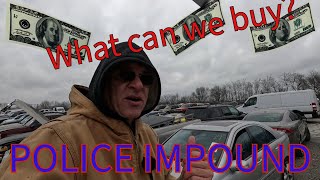 What can we buy for 50000 at the Indianapolis police impound [upl. by Enirahtac]